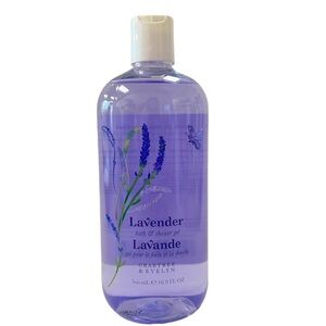 Crabtree & Evelyn LAVENDER Bath and Shower Gel 16.9 oz New!